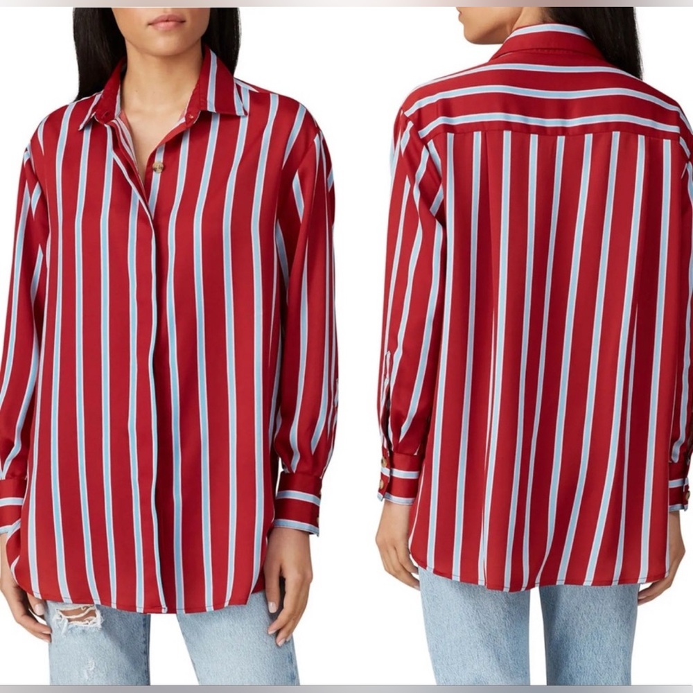 Sweet Baby Jamie Red Stripe Top